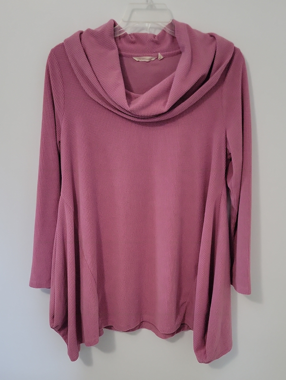 Soft Surroundings Cowl Neck Sweater Tunic, Size Large